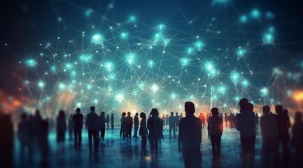 Digital Connections: Exploring the Network of People	