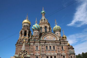 Fototapeta na wymiar St. Petersburg Orthodox Cathedral