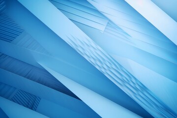 Obraz premium Abstract blue and white lines background