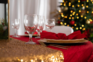 Christmas Table Setting