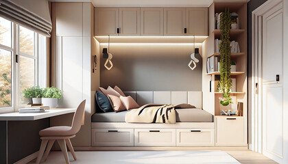 Modern_creamy_style_bedroom