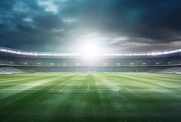 Fototapeta illuminated stadium obraz