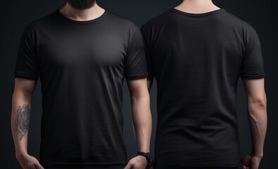 man in a t-shirt