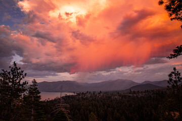 Sunset Storm Clouds