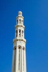 Sultan Qaboos Grand Mosque in Oman, Middle East, Asia