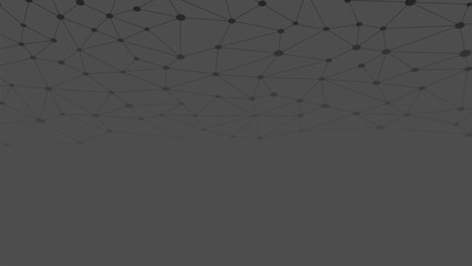 Abstract geometric background. Plexus mesh backdrop. Vector