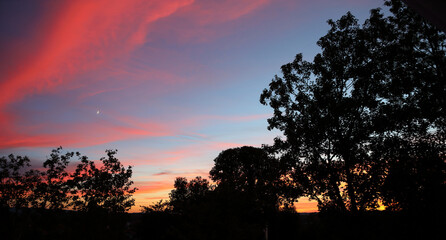 Sonnenuntergang Bayern / Sundown Bavaria /