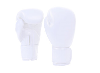 White Boxing Glove Sport PNG Format