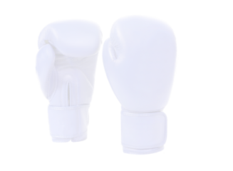 White Boxing Glove Sport PNG Format