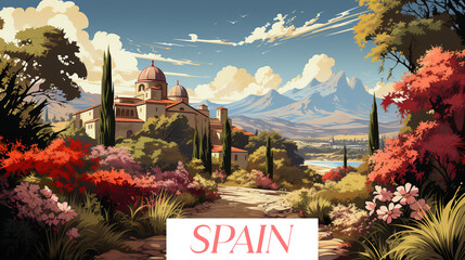 postcard from spain