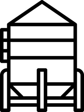 recommend clip art: Silo Icon