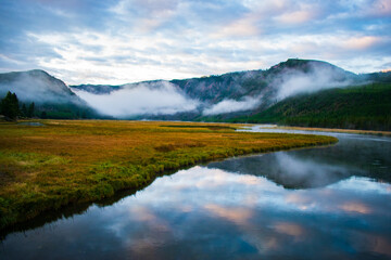Fototapeta premium Yellowstone national park. 