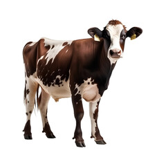 cow isolated on transparent background