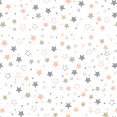 Fototapeta na wymiar seamless pattern with stars