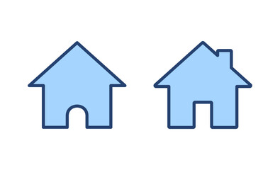House icon vector. Home sign and symbol