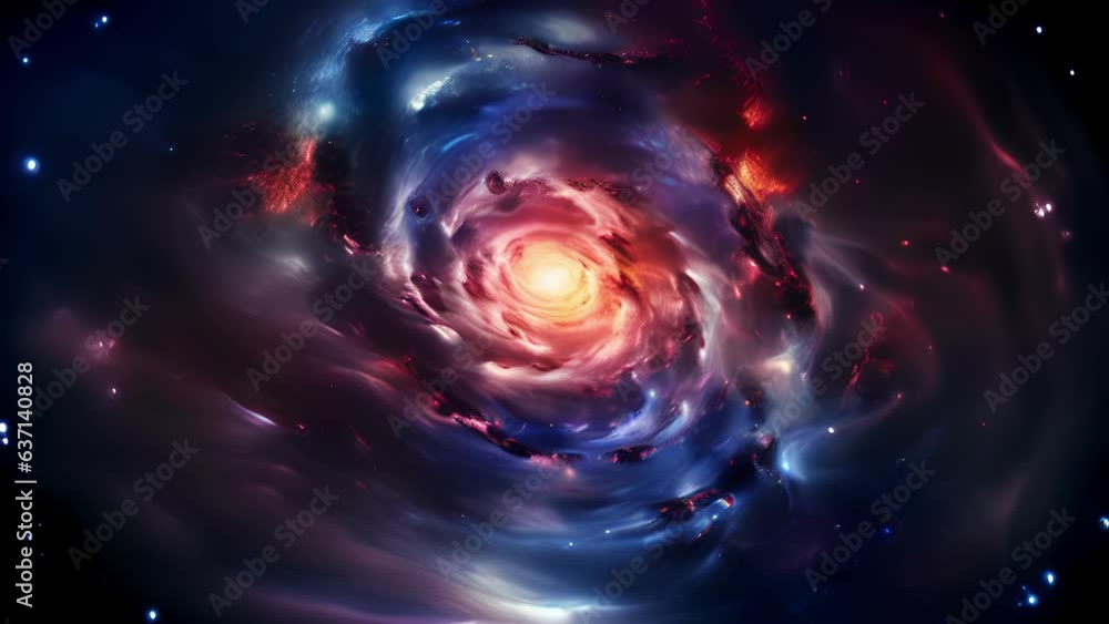 Poster a stunning telescope image appears to capture an entire rotating arm of a galaxy in motion. the arm 