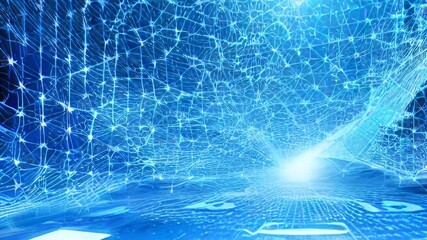 Abstract circuit board futuristic technology processing background