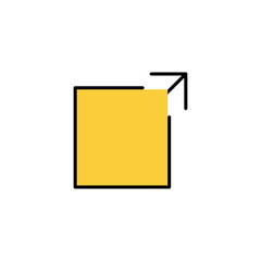 Share icon vector for web and mobile app. Sharing sign and symbol