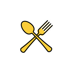 spoon and fork icon vector for web and mobile app. spoon, fork and knife icon vector. restaurant sign and symbol