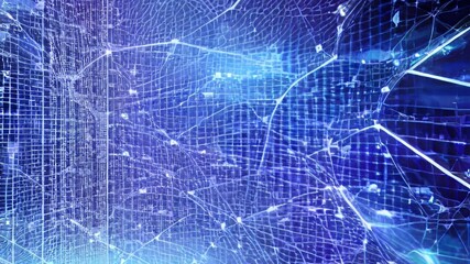 Obraz premium Abstract circuit board futuristic technology processing background