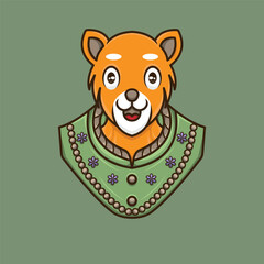 lion king of the jungle in ancient costume