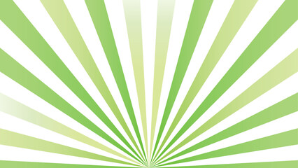 緑色の効果線の背景イラスト　アスペクト比16：9バージョン