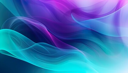 Fototapeta premium Blue mint and purple background interior