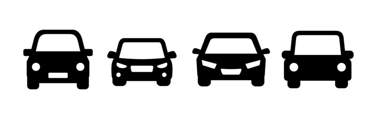 Car icon vector. Car sign. sedan