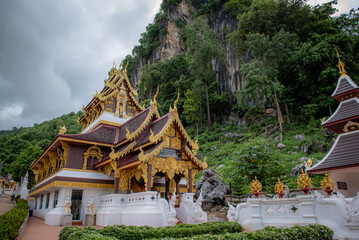 Beautiful temple in the valley.