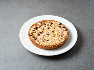 Blueberry Pie on a Plate