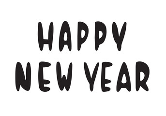 新年のレタリング