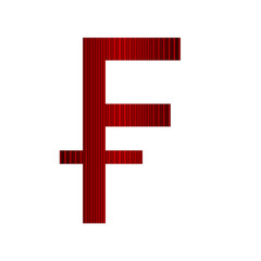 Frank icon on white.