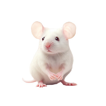 transparent background white mouse