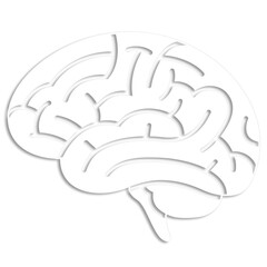 ブレーンから生まれるアイデア、切り絵で描くピクトアート