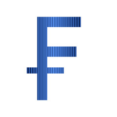 Frank icon on white.