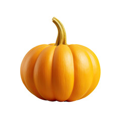 transparent background with small Japanese pumpkin
