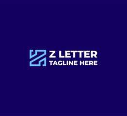 Z Letter Logo concept. Creative Minimal