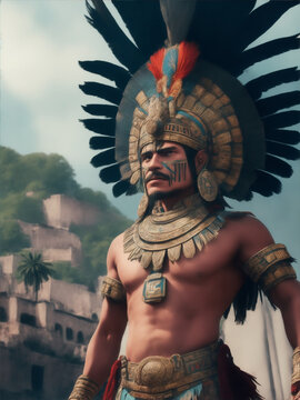 guerreros aztecas y mayas