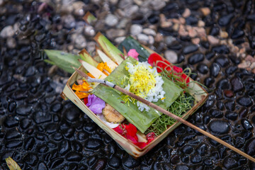 Indonesian Balinese Offering
