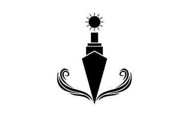 ship anchor sea logo