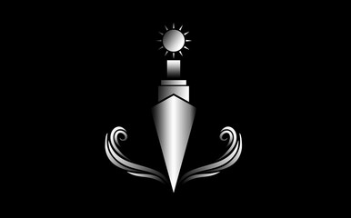ship anchor sea logo