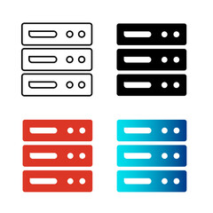 Abstract Storage Silhouette Illustration