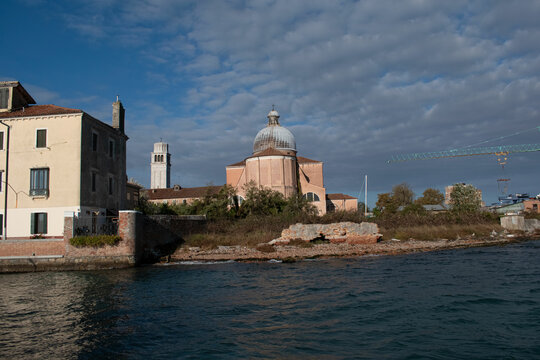 Old Building Along the Venice Canal