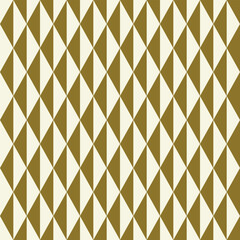 Seamless geometric abstract vector pattern whith golden rhombuses. Geometric modern ornament. Seamless modern background