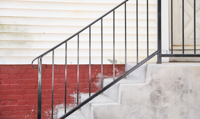 handrail signifies safety and support, guiding us through life's pathways with stability and...