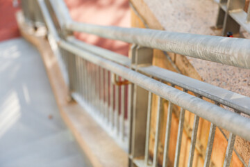 handrail signifies safety and support, guiding us through life's pathways with stability and reassurance