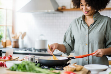 Woman cooking (AI Generated) 