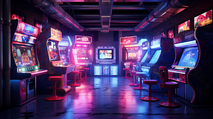 classic arcade machines