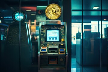 Bitcoin ATM Automated Telling Machine | Generative AI