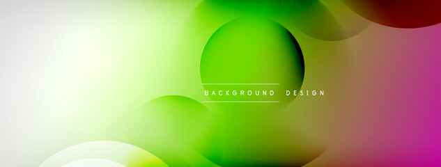Abstract background - geometric composition created with lights and shadows. Technology or business digital template